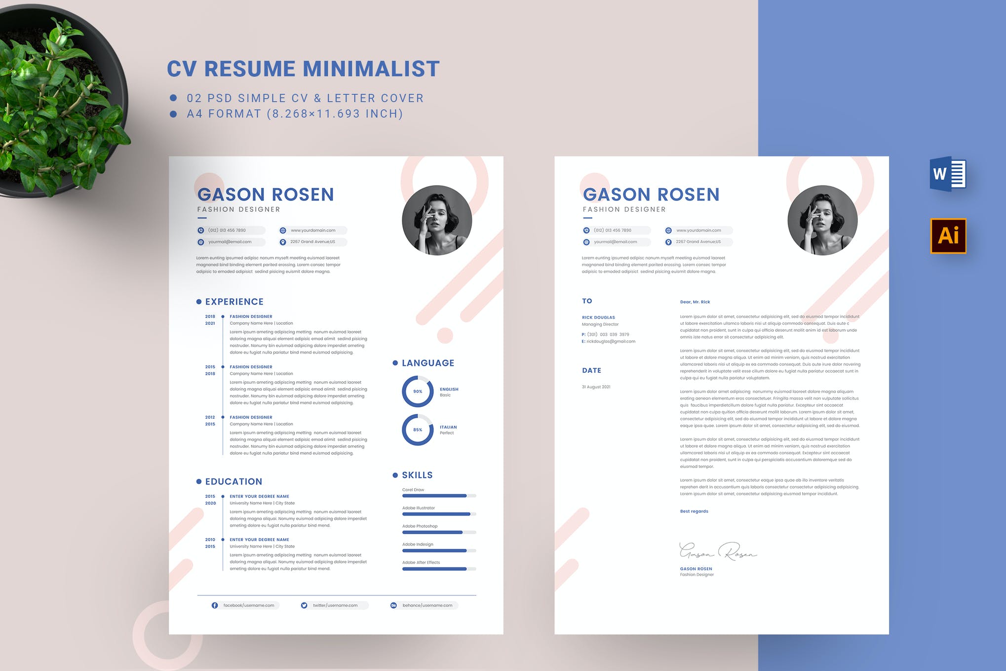 resume template