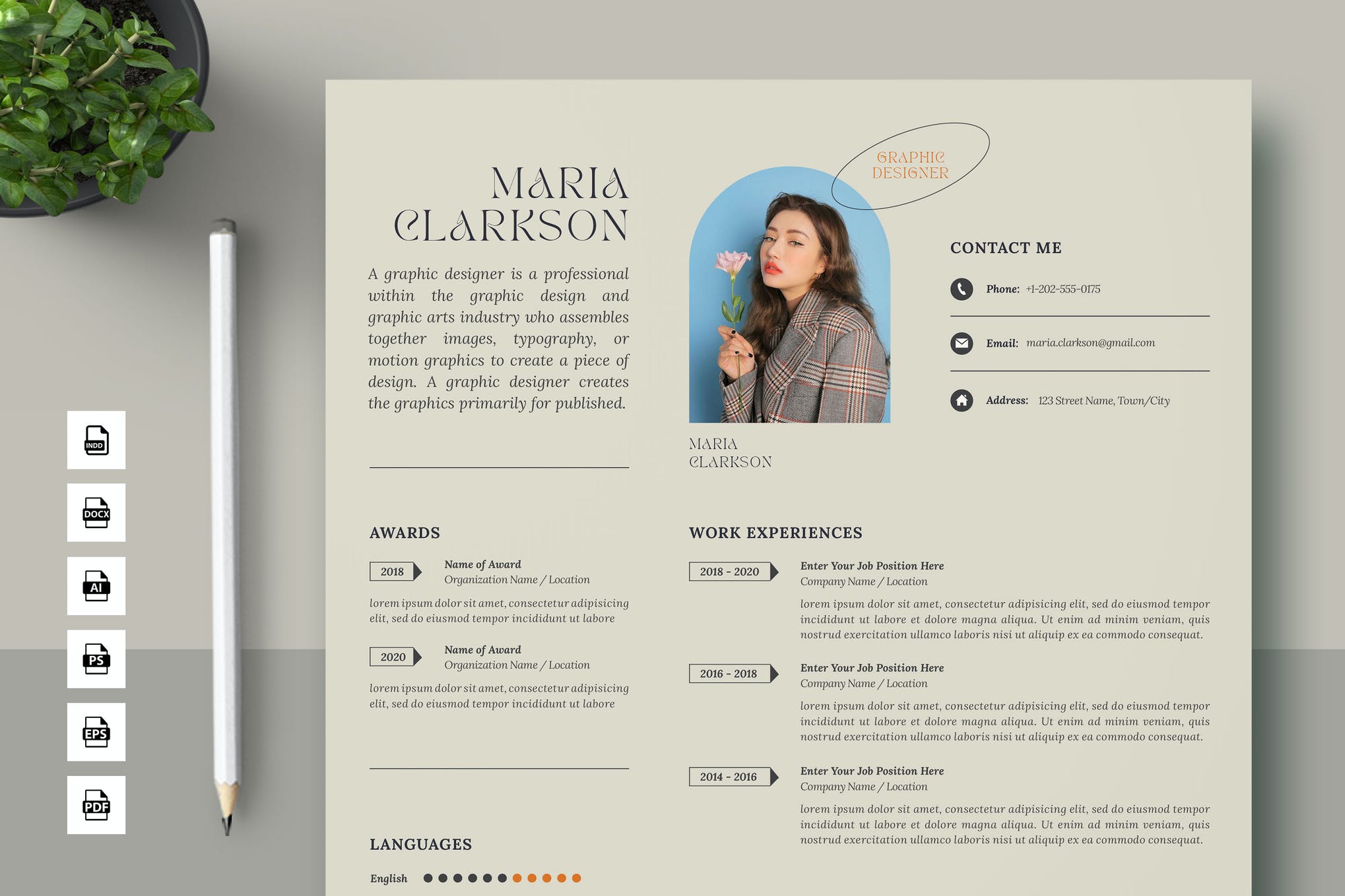 resume template