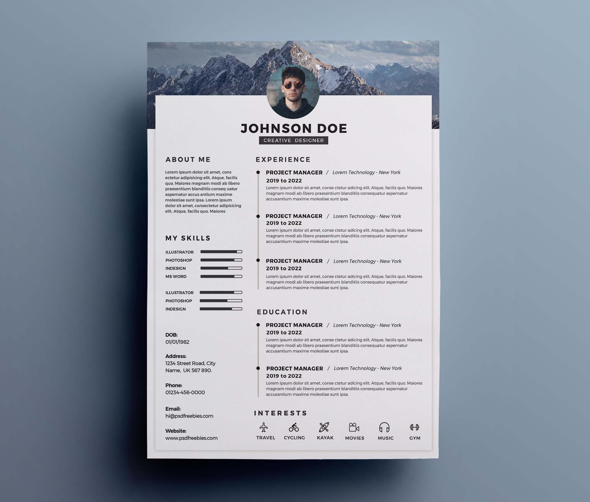 resume template