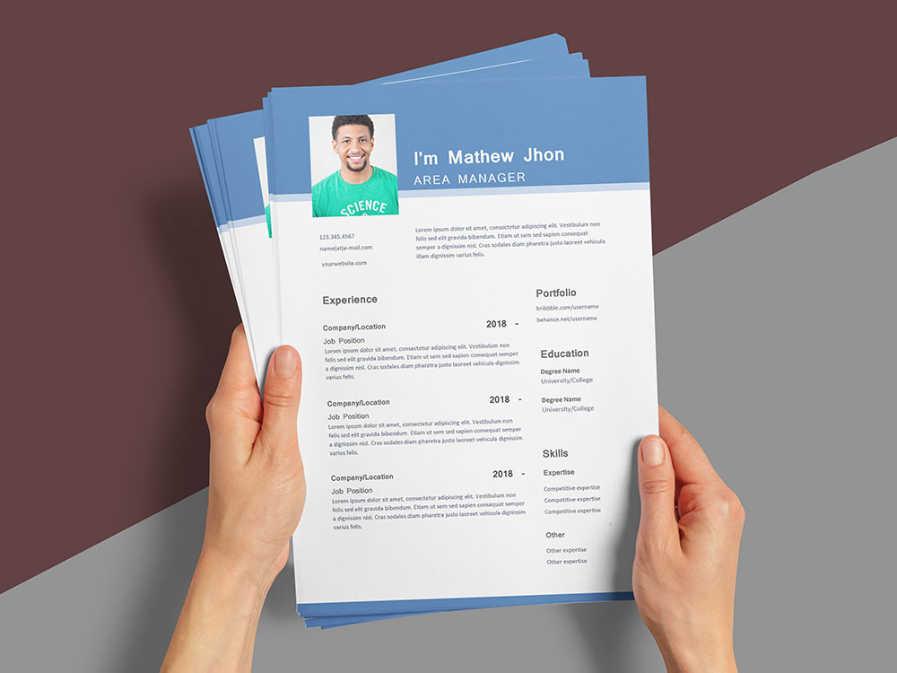 resume template