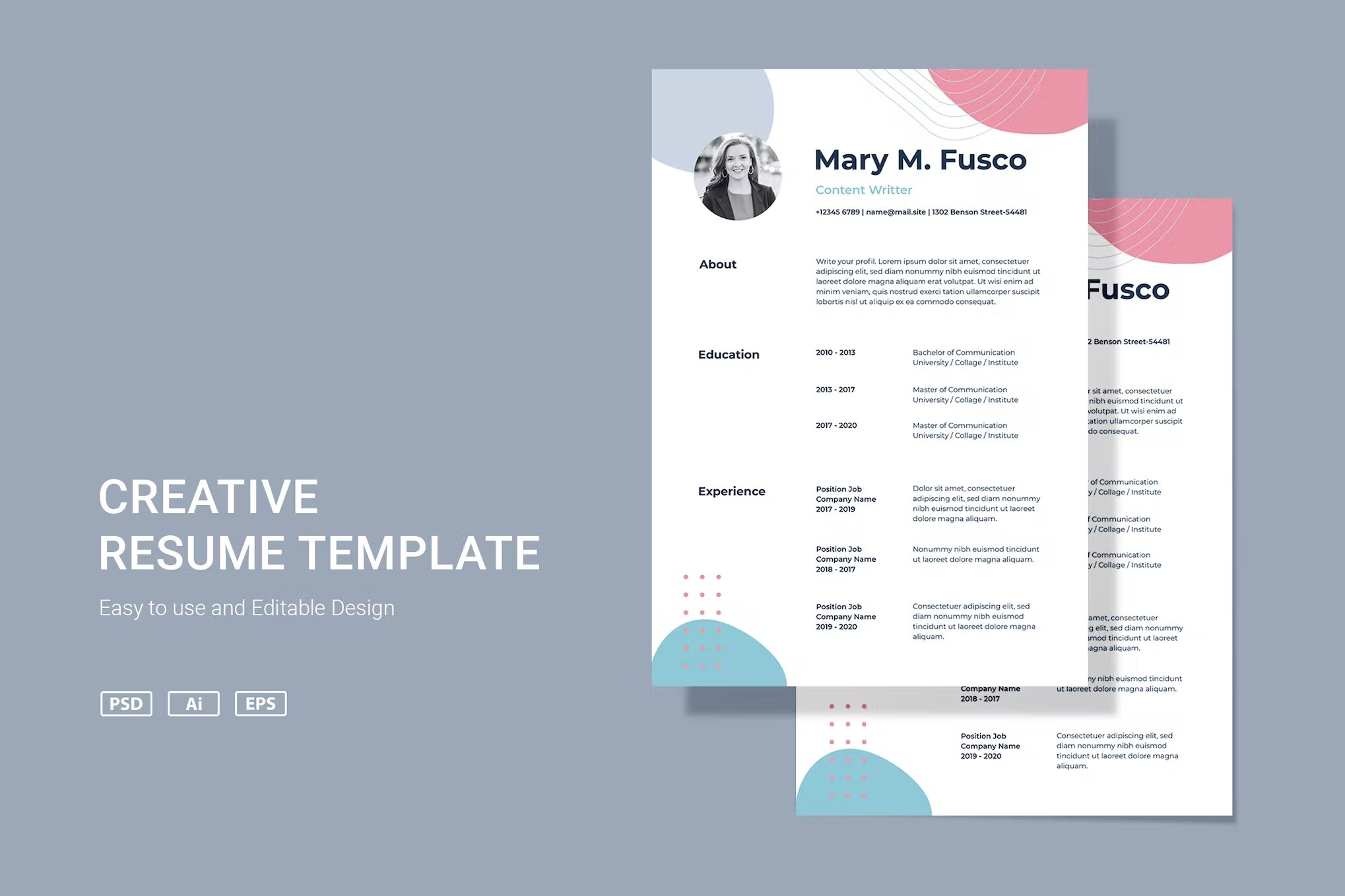 resume template