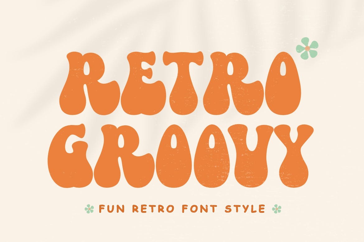 Retro Groovy Font