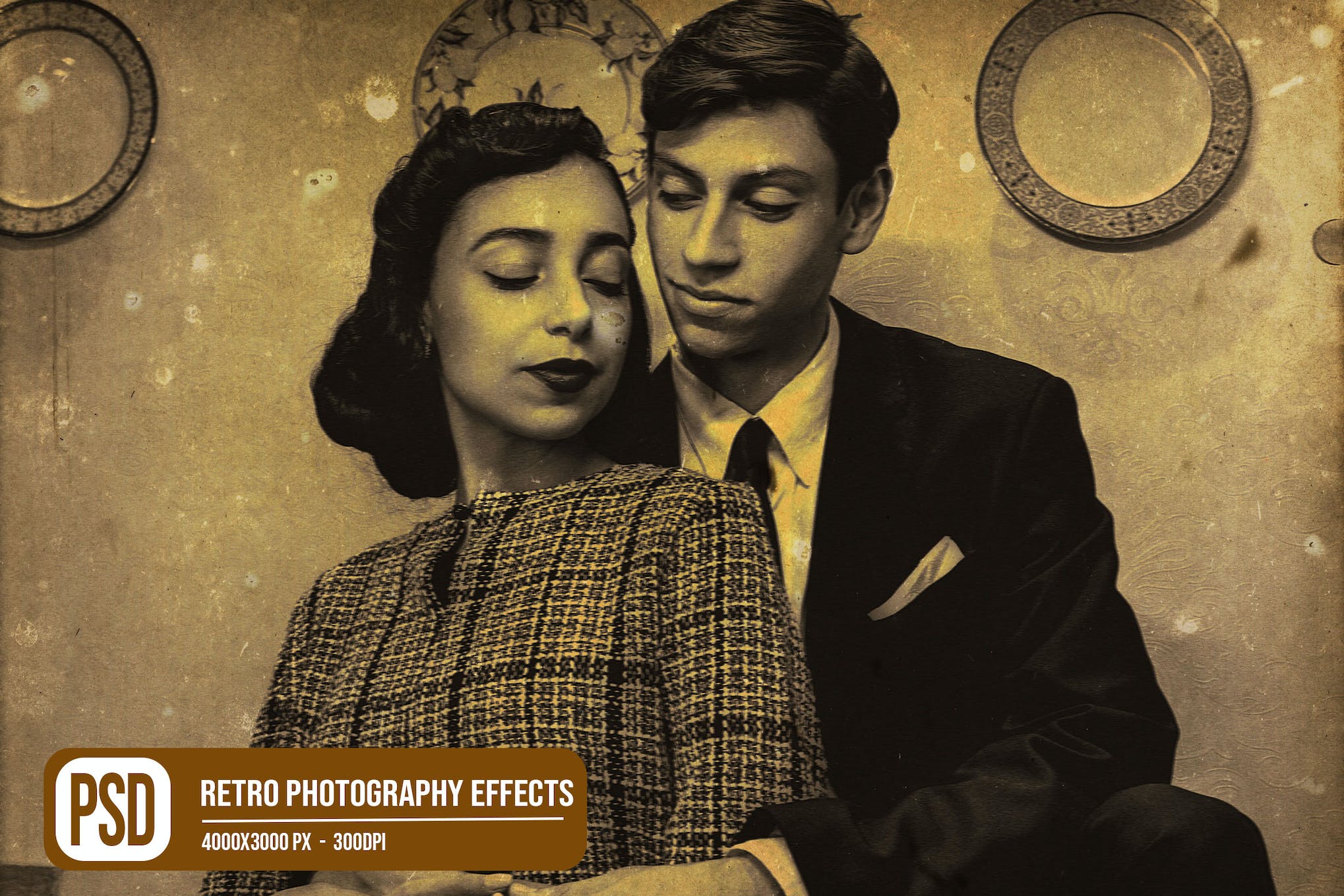 Retro Photography Distressed Photo Effects