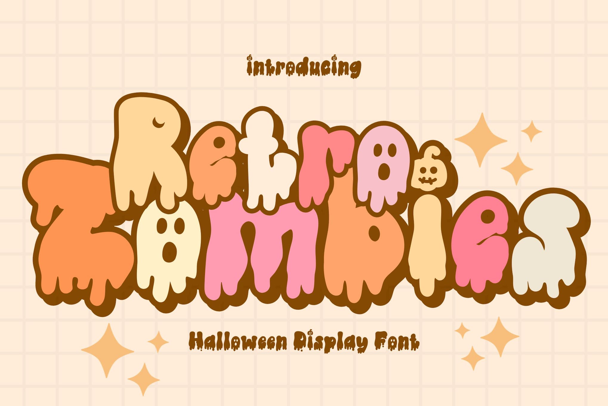 Retro Zombies Font