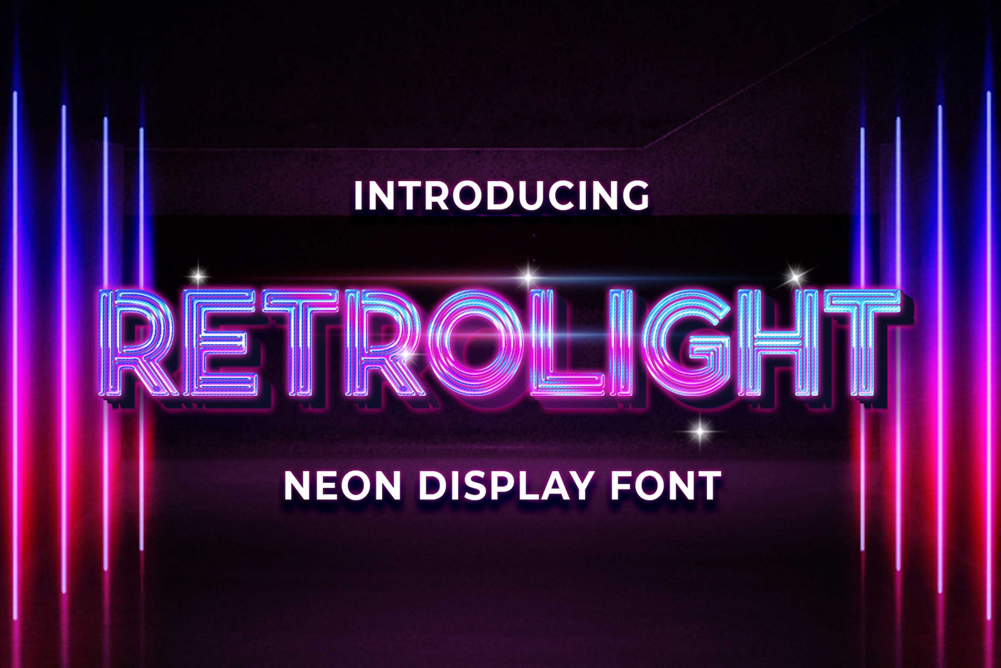 Retrolight Retro Neon Display