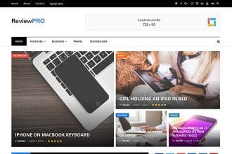 ReviewPro – Drag and Drop WordPress Theme