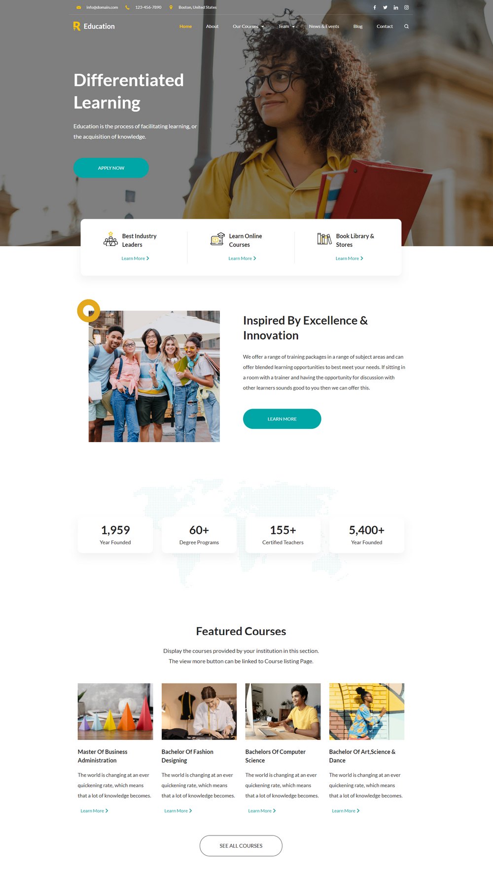 rishi education theme