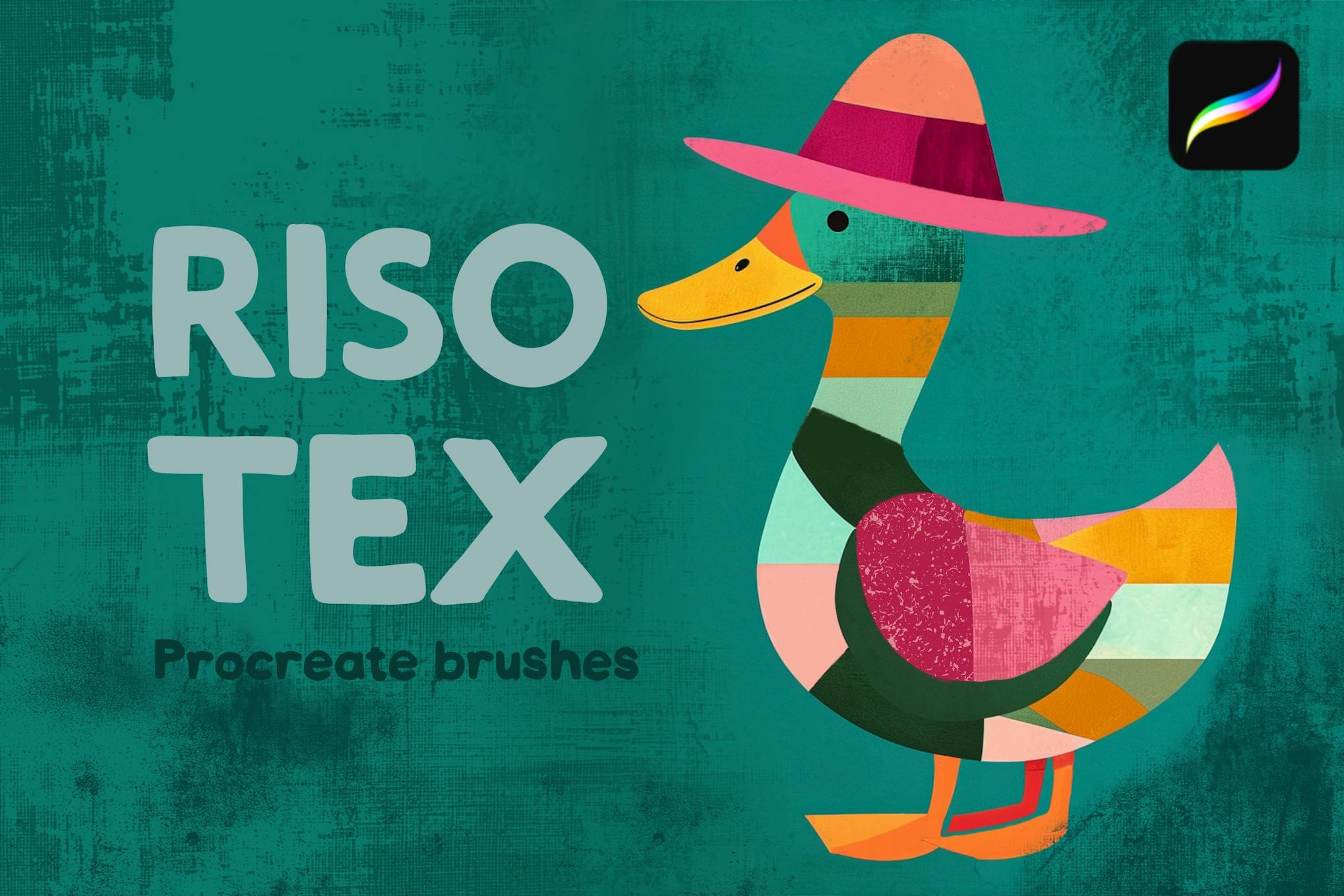 RisoTex procreate brushes