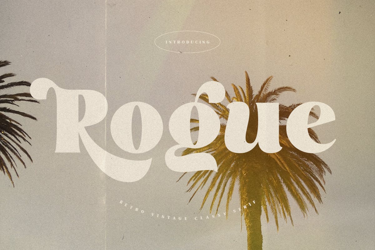 Rogue - Retro Cinematic Final Cut Pro Font