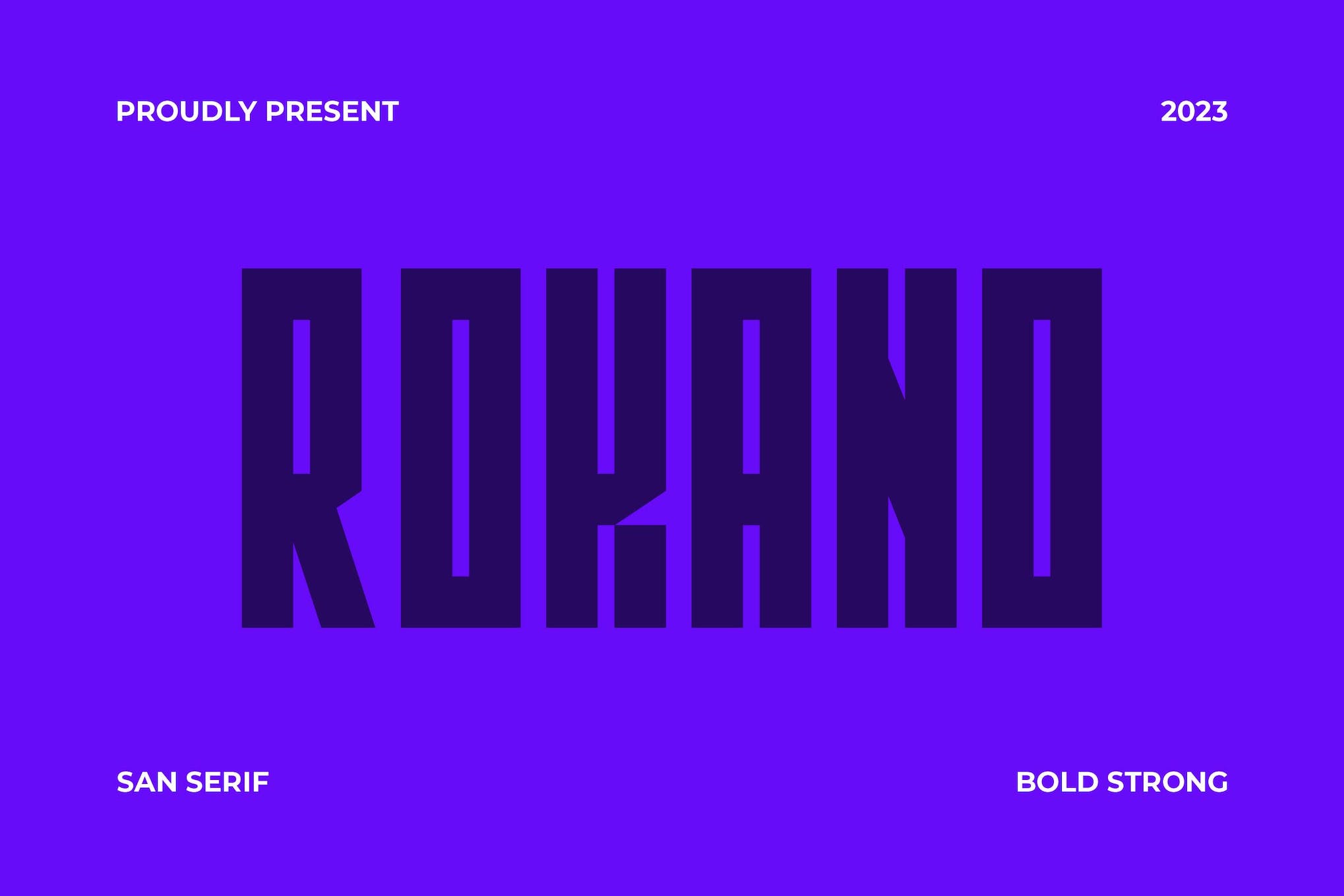 Rokano Bold Font