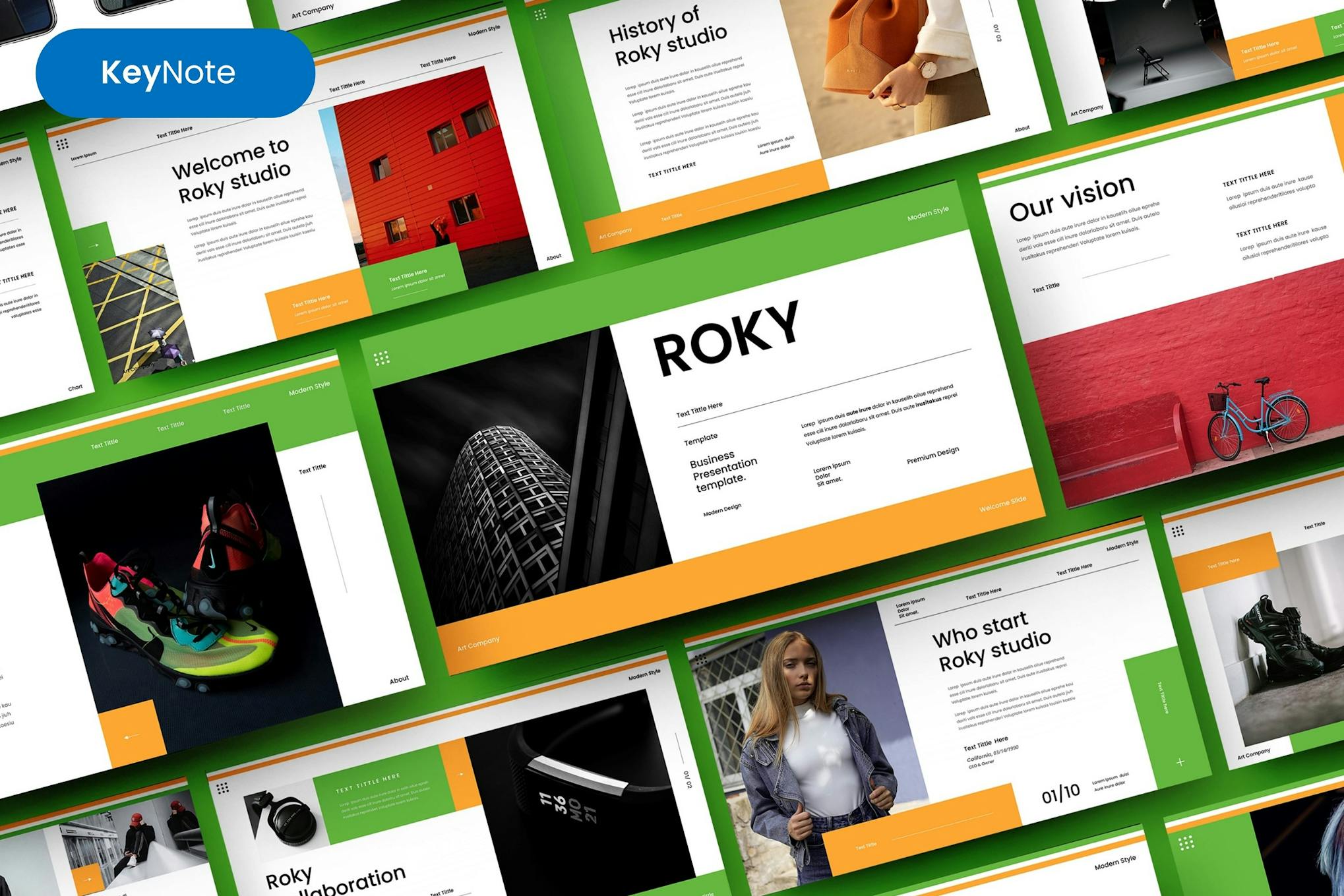 Roky - Business Keynote Template