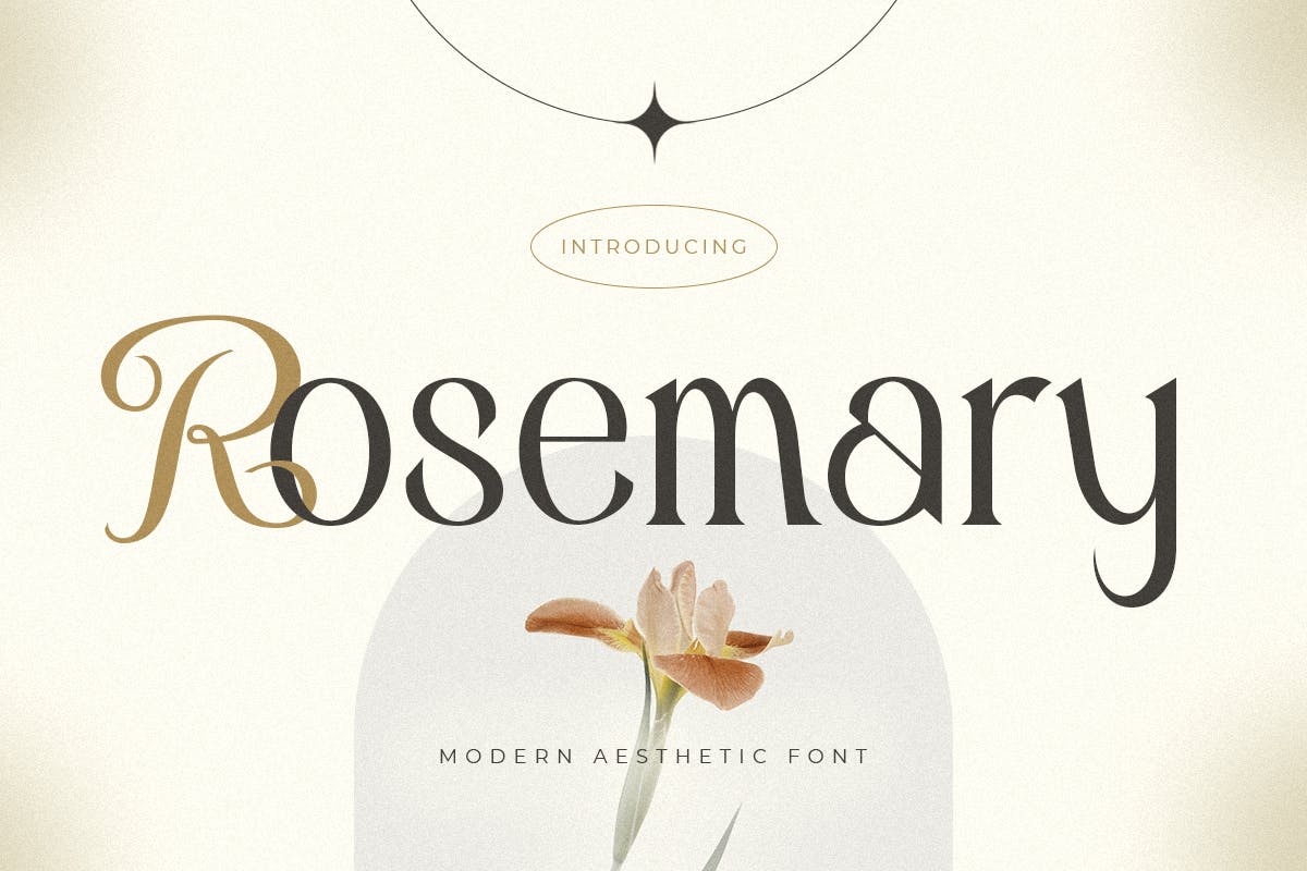 Rosemary Modern Aesthetic Font