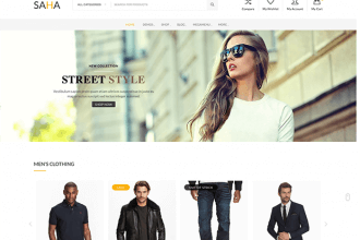 Saha: Powerful WordPress eCommerce Theme