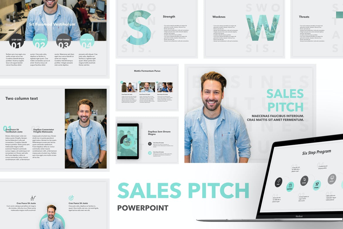 free powerpoint template for sales presentation