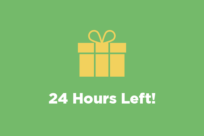 1 hour left. 1 hour left