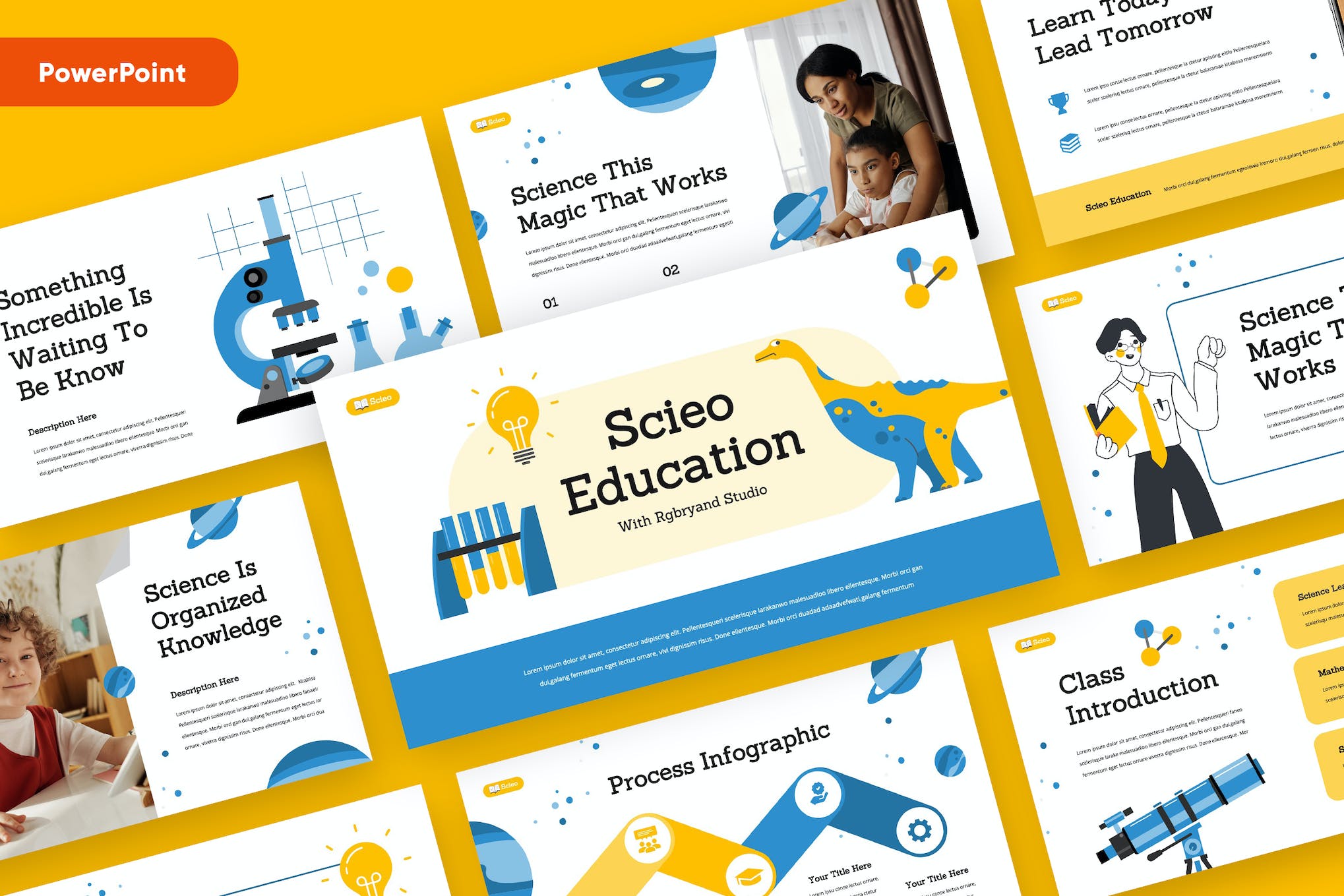 Science Education PowerPoint Template