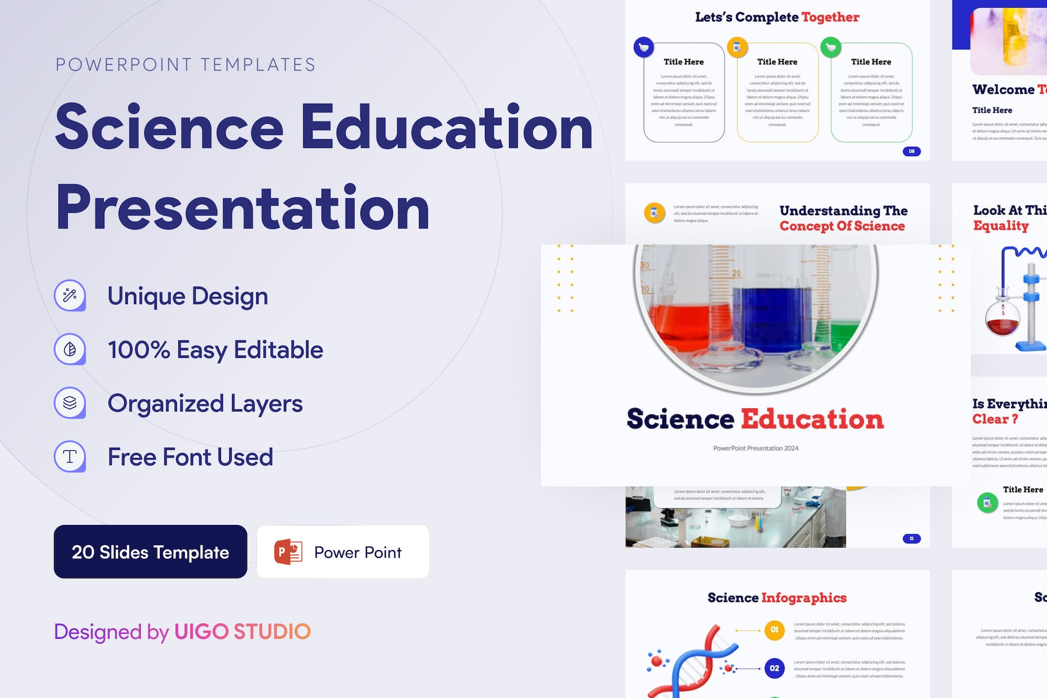 Science Education Presentation Template