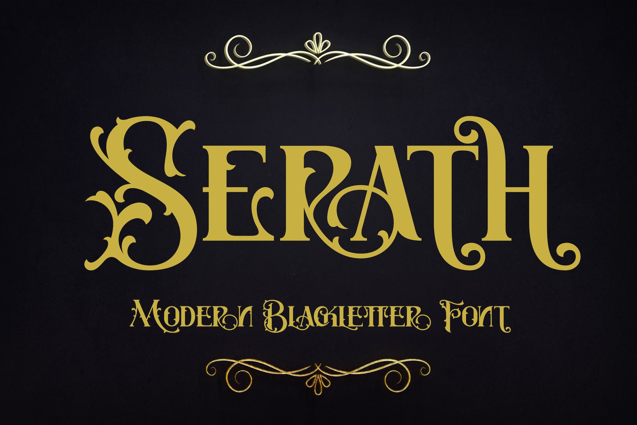 Serath Gothic Script