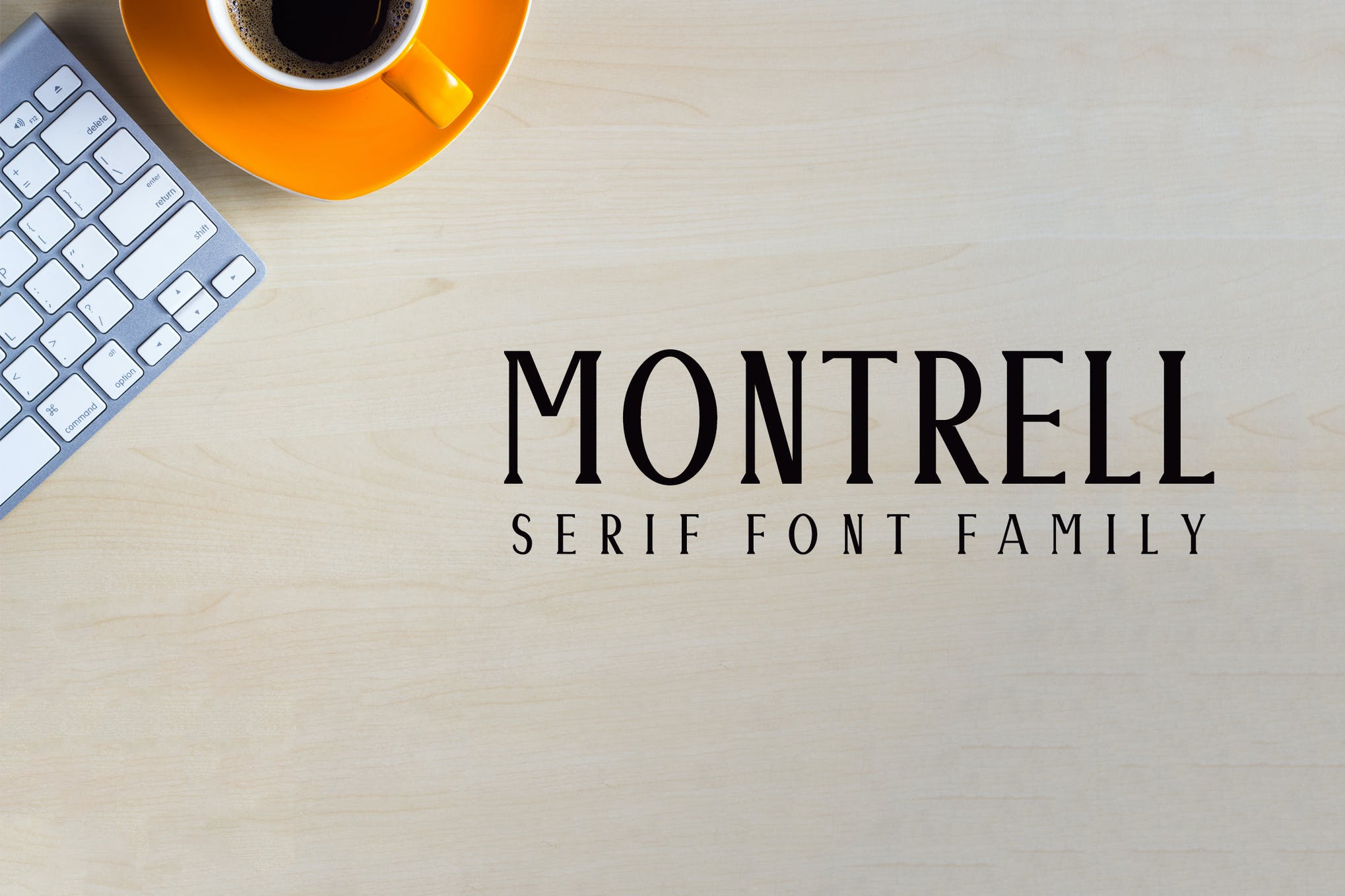 serif font