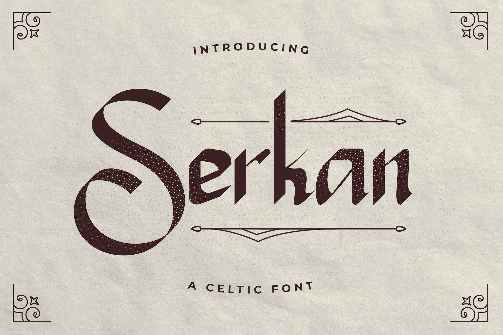 Serkan Celtic Font