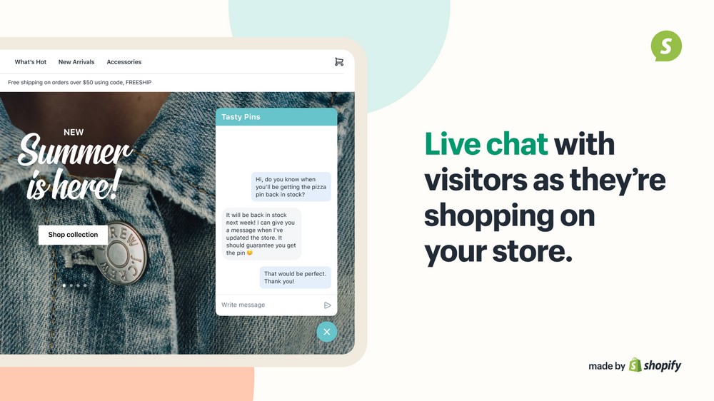 shopify apps - shopify chat