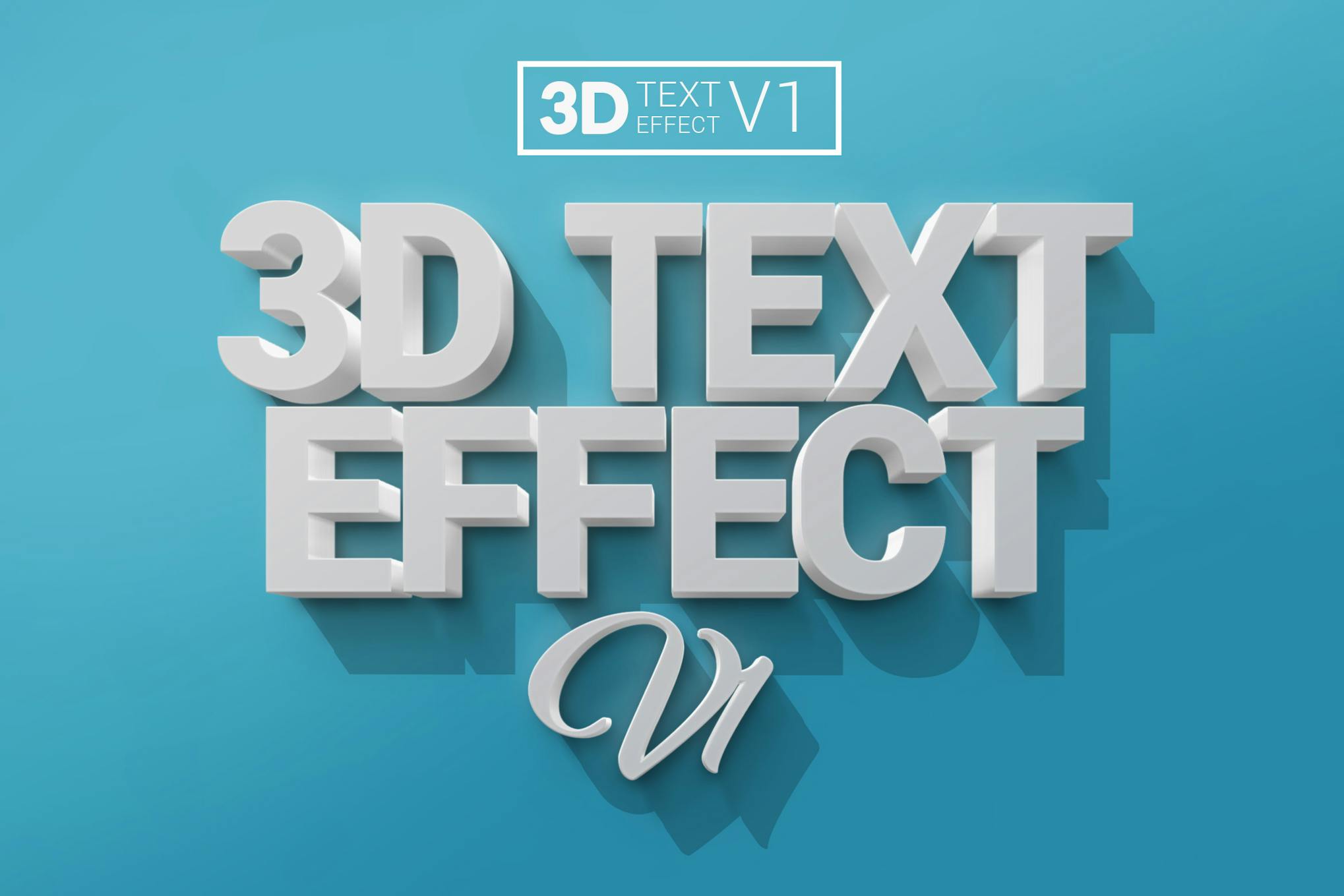 Simple 3D Text Effect