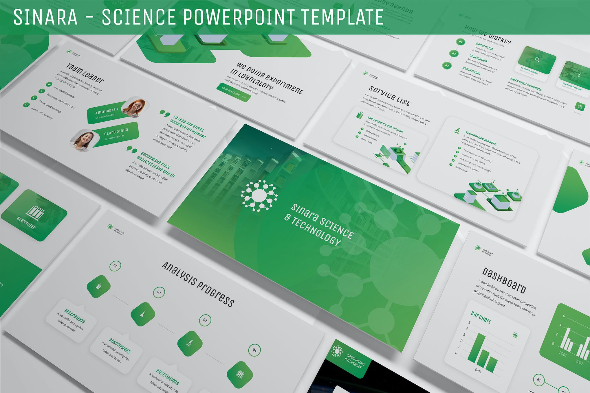 Sinara Science PowerPoint Template