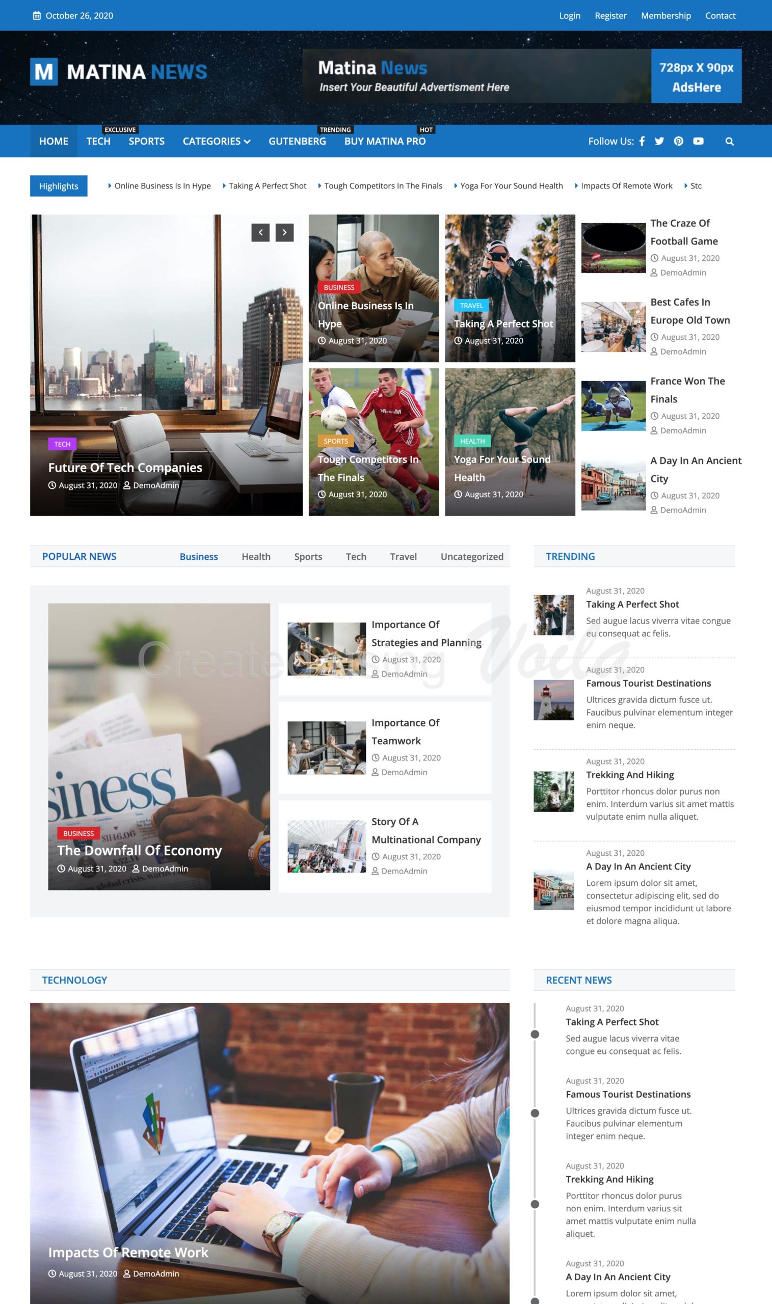 60+ Best Slideshow WordPress Themes 2025 (Free & Premium) - Theme Junkie