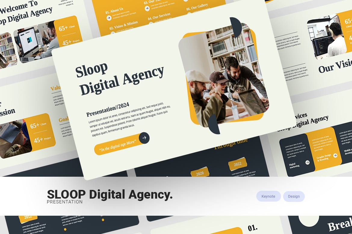 Sloop - Digital Agency Keynote Template