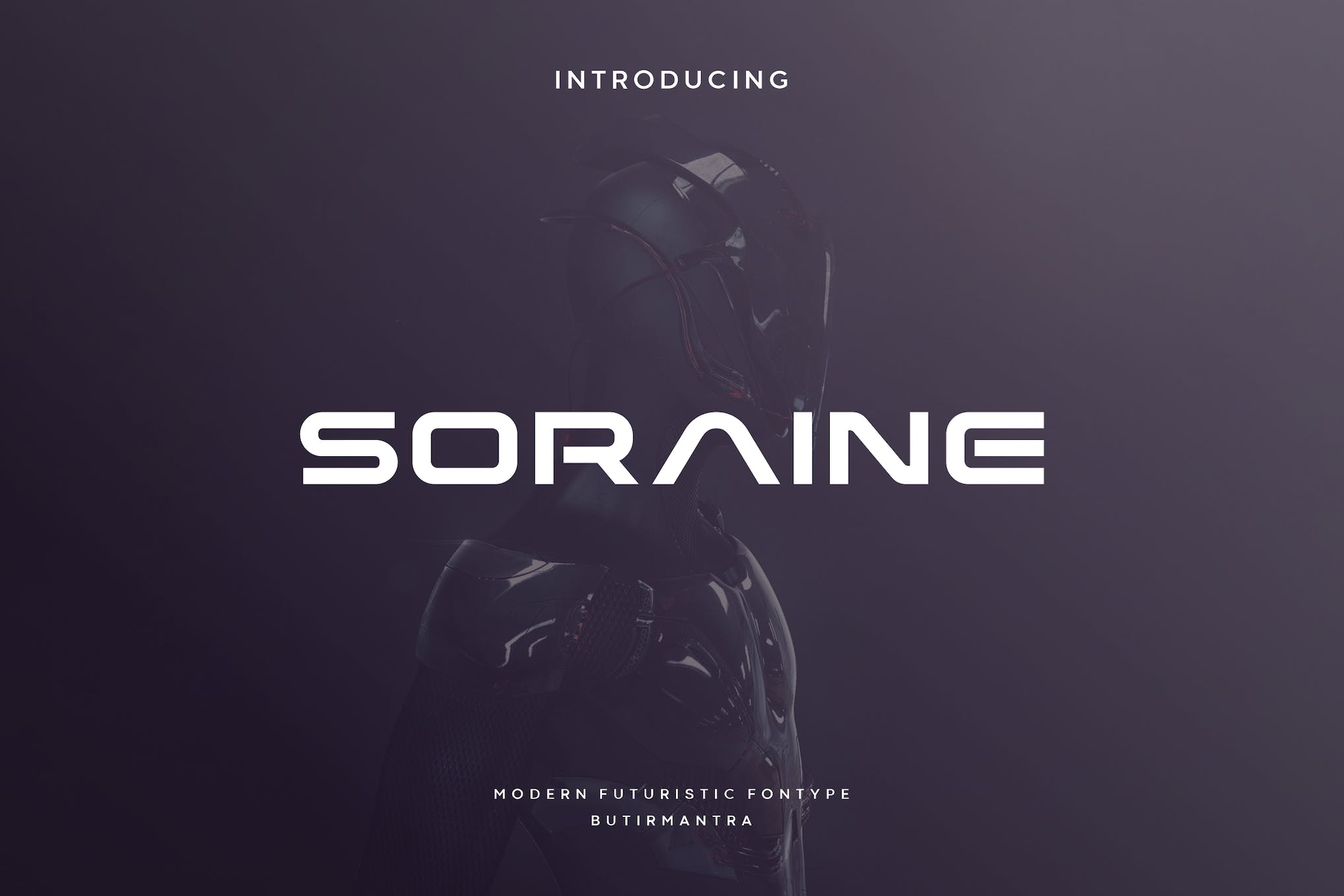 Soraine Futuristic Font