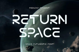 25+ Best Space Fonts for Sci-Fi & Futuristic Designs