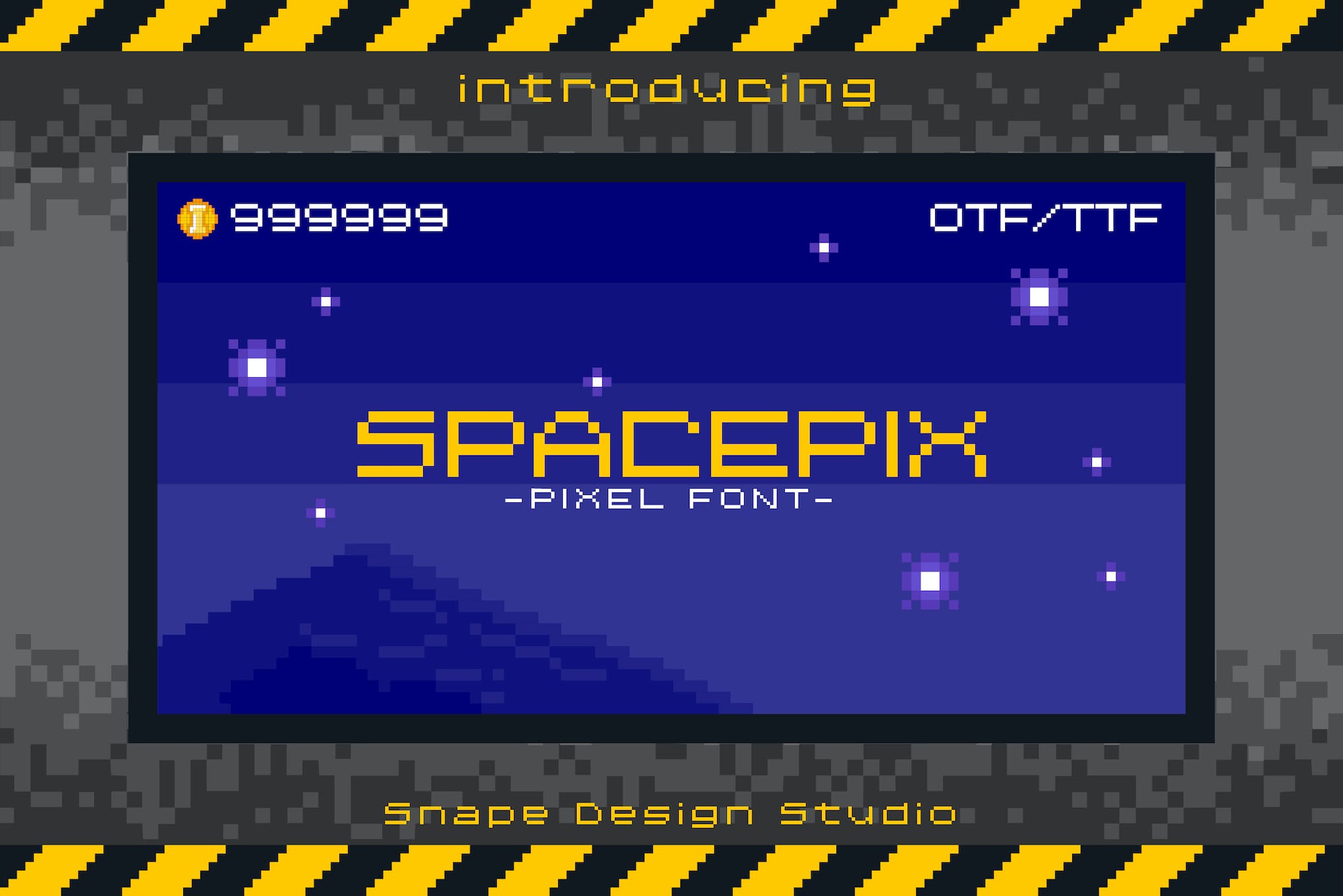 Spacepix Pixel Font