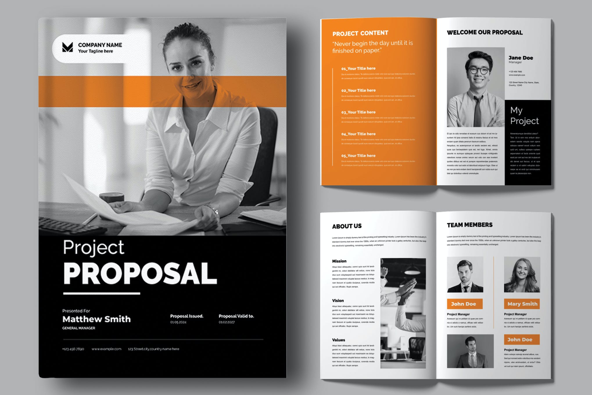 Sponsorship & Project Proposal Template