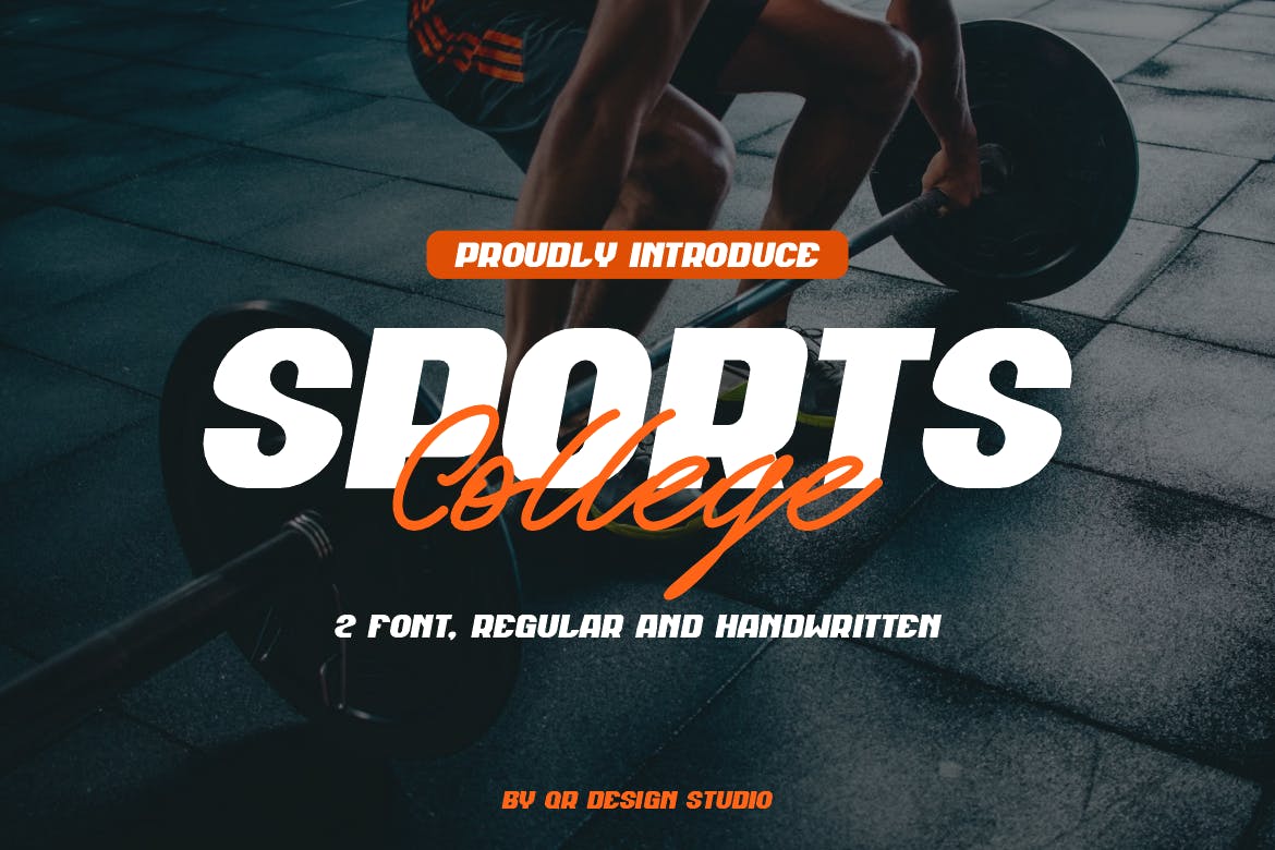 Sports College Font Duo