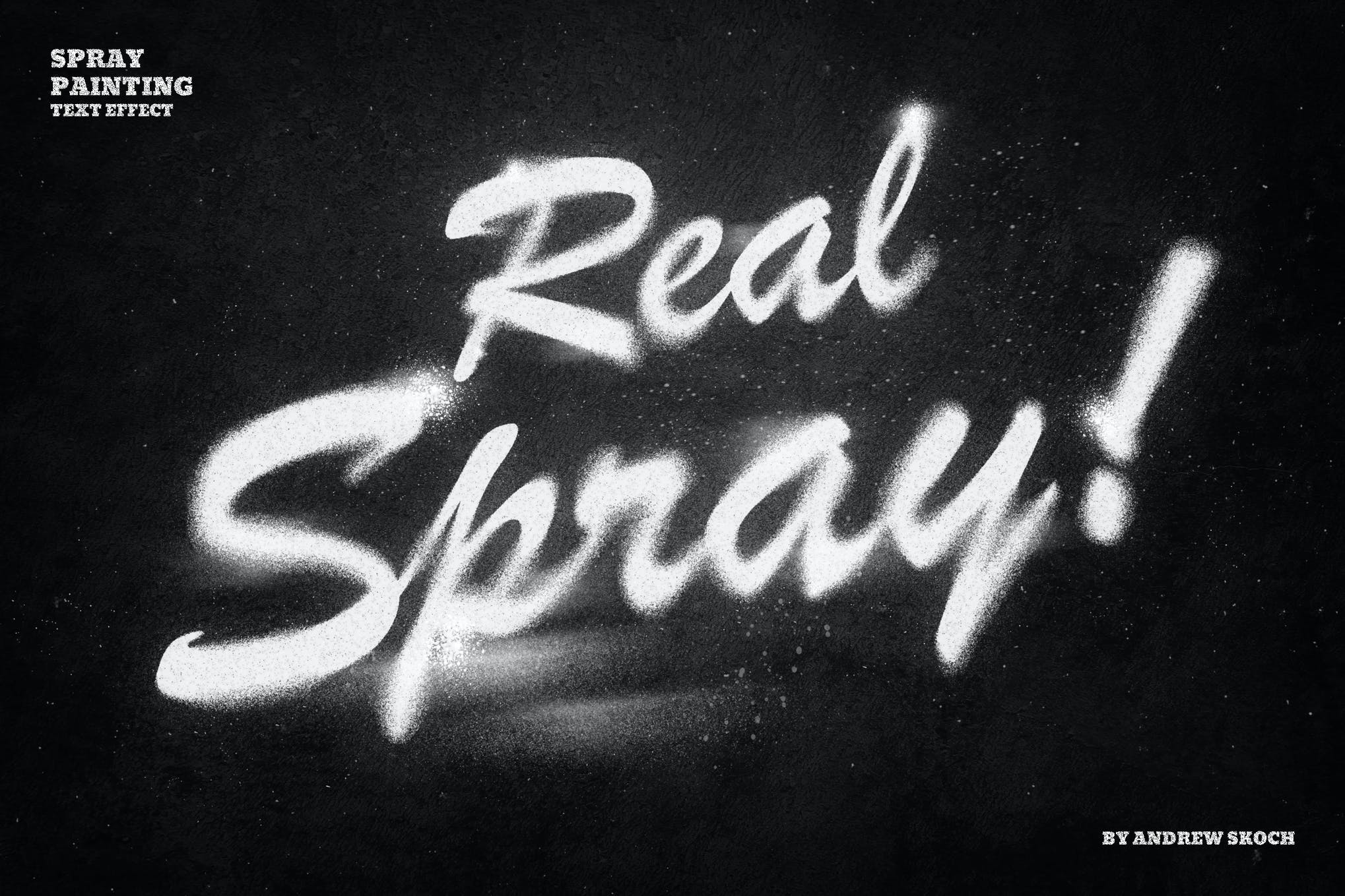 spray paint photoshop