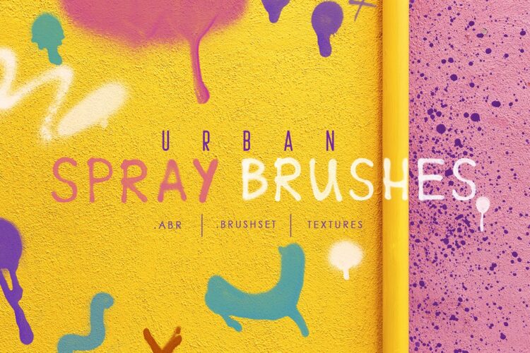 30+ Best Spray Paint Brushes, Effects & Textures 2024 Theme