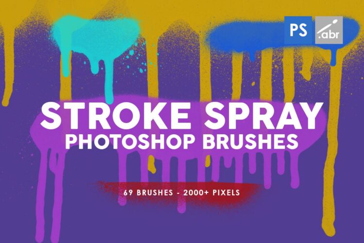30+ Best Spray Paint Brushes, Effects & Textures 2024 Theme