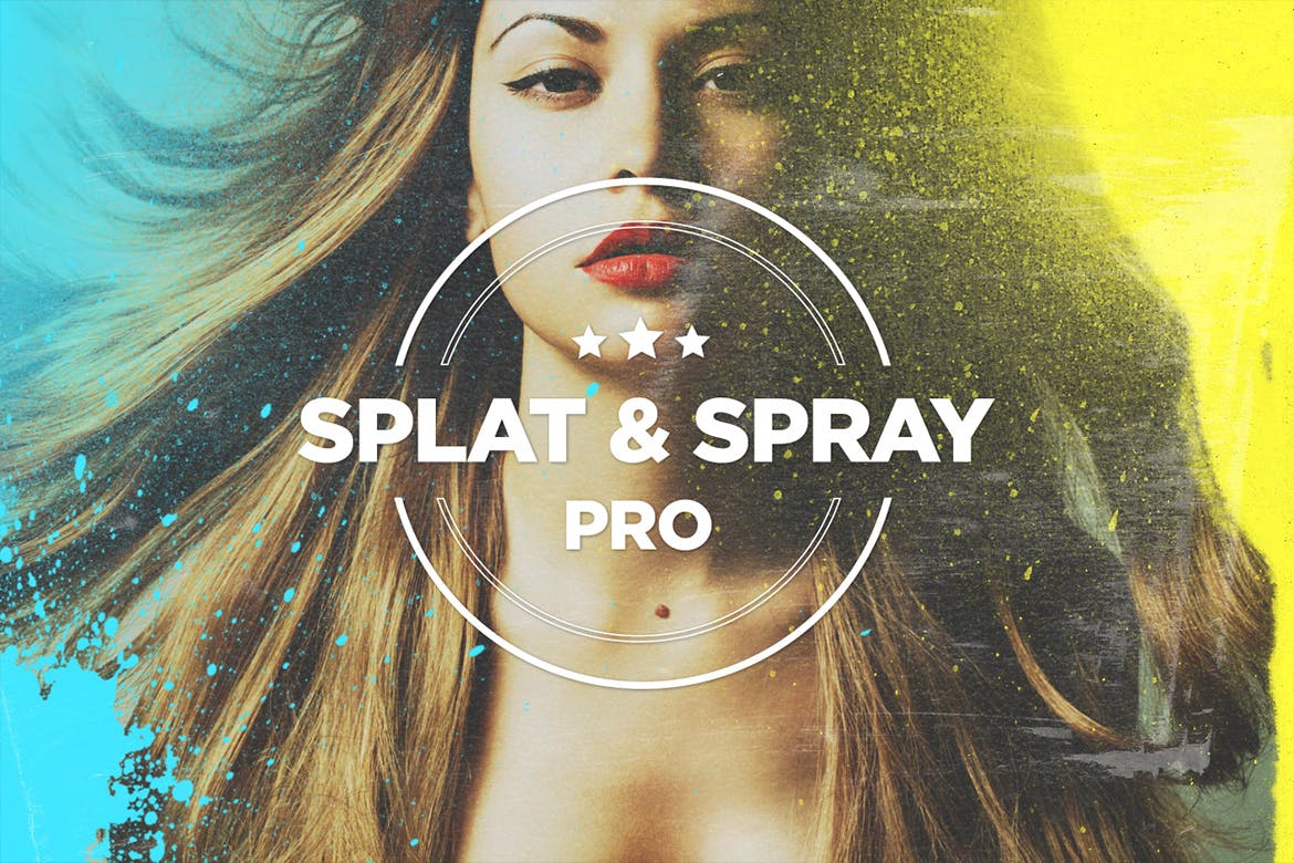 spray paint photoshop