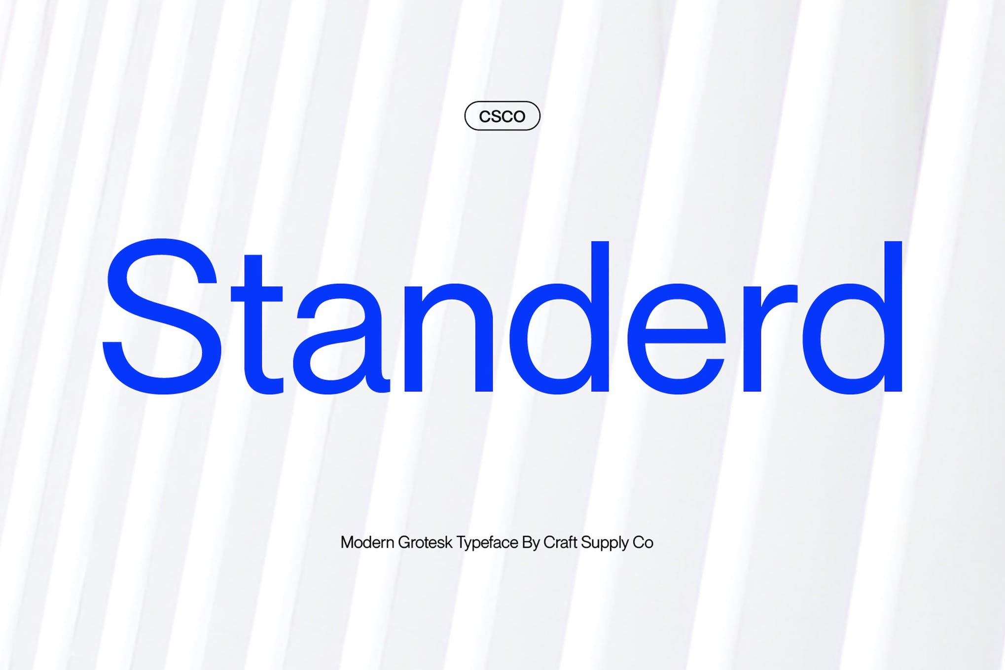 Standerd Modern Grotesk