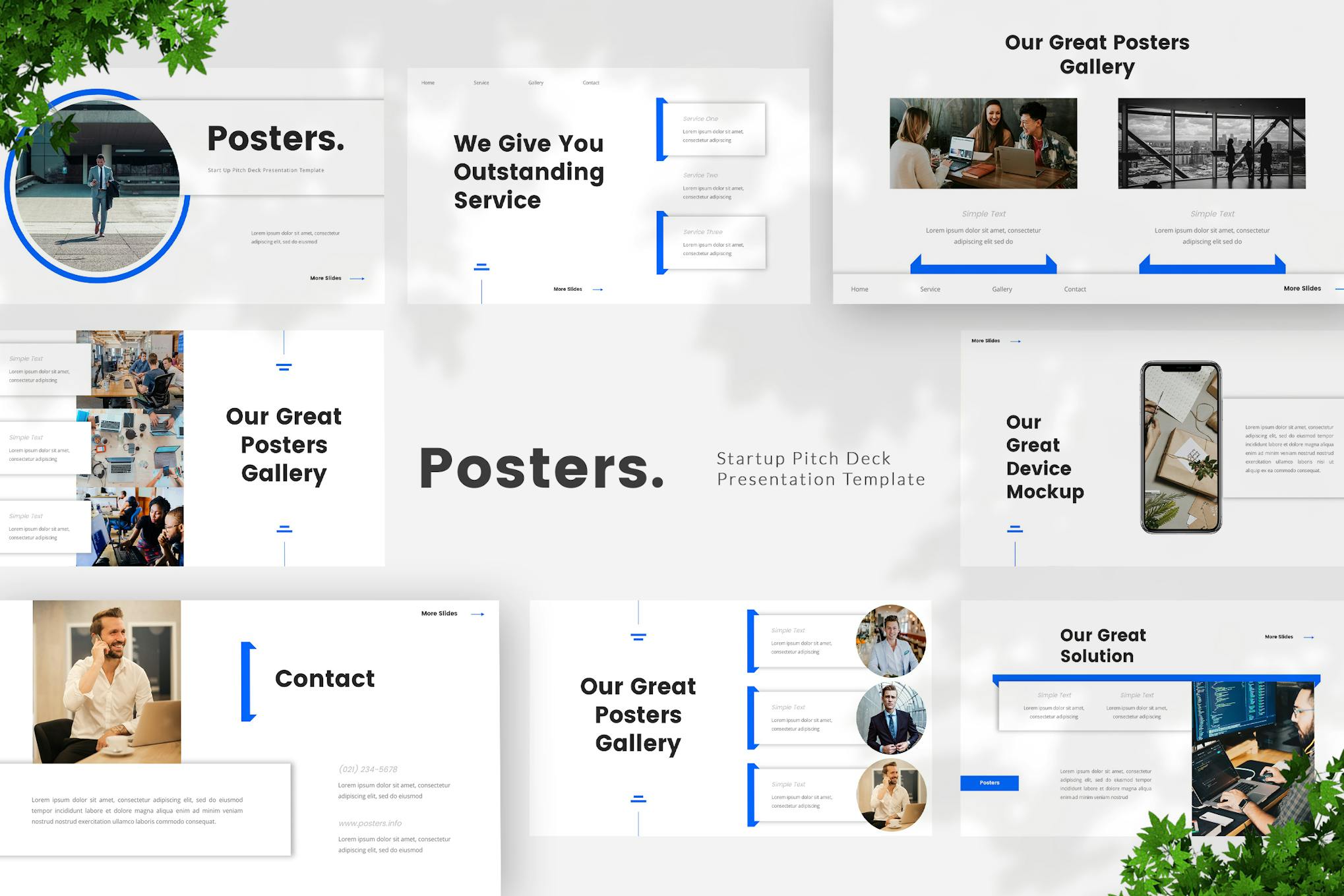 Startup Pitch Deck Keynote Template