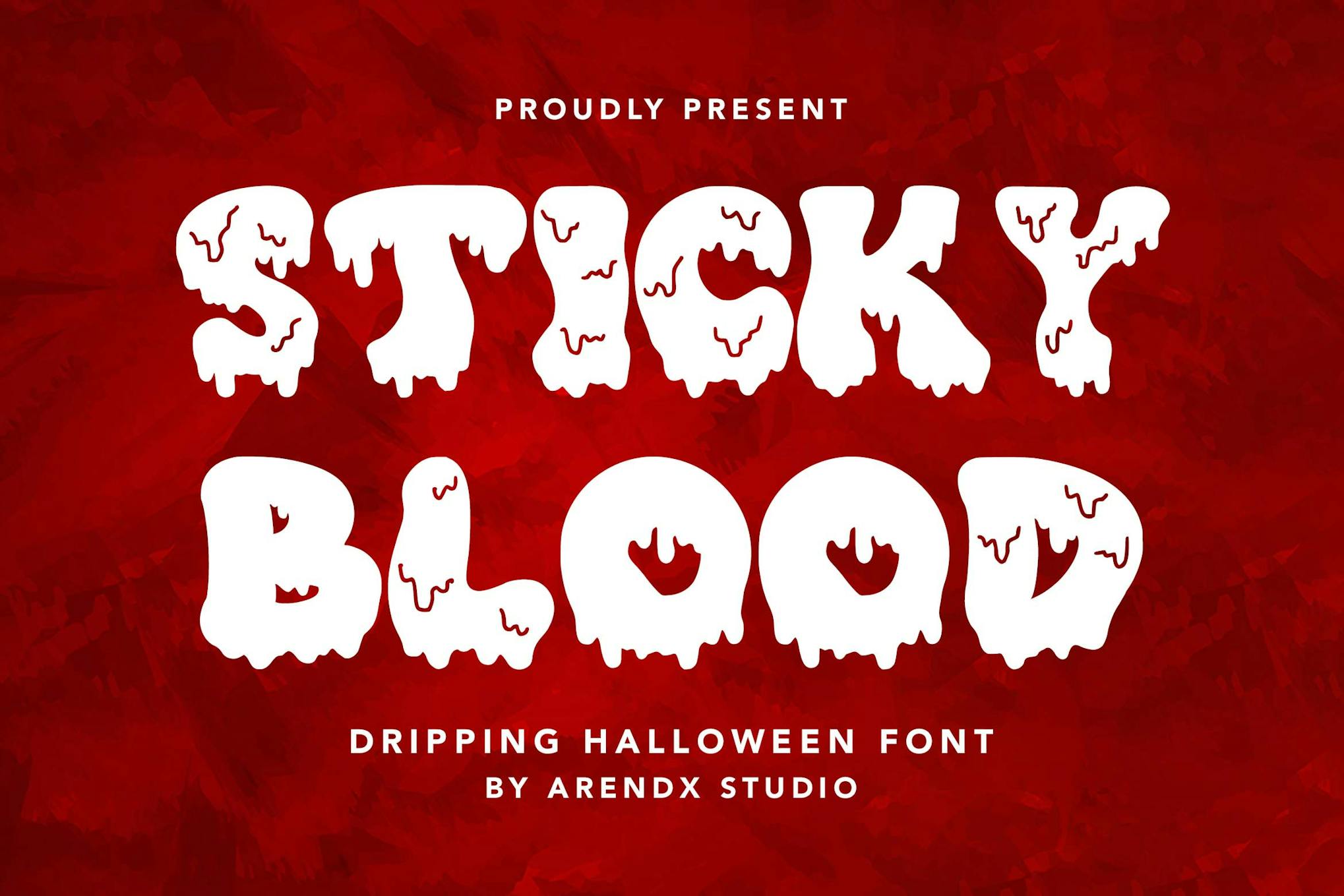 Sticky Blood Halloween