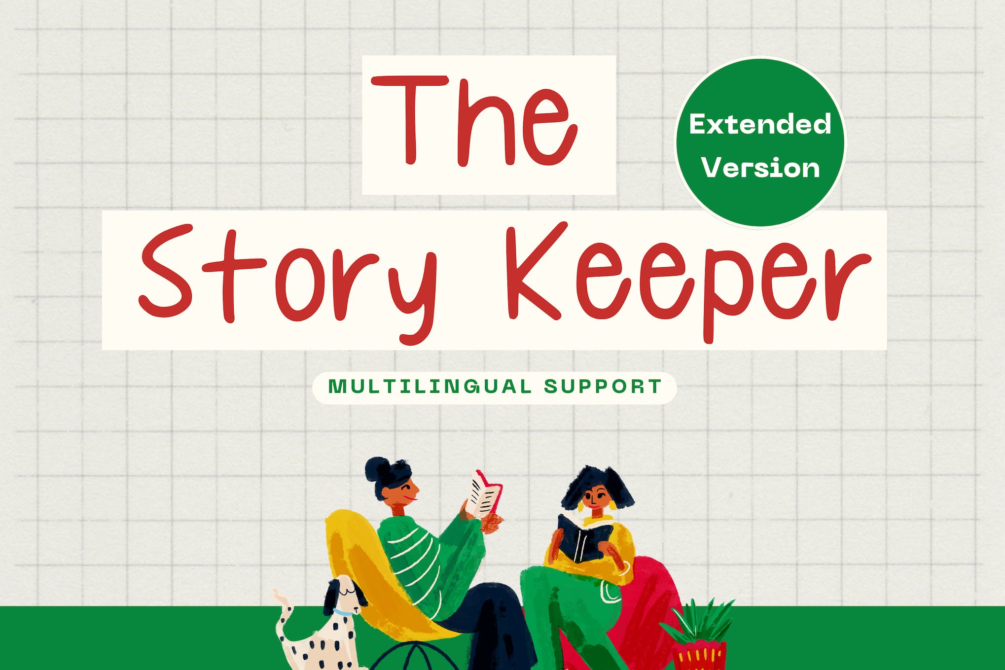 Story Keeper - Natural Handwritten Font