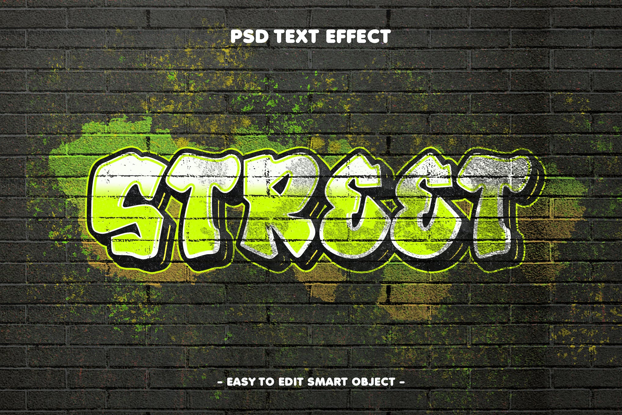 Street Graffiti Paint Spray Text Effect