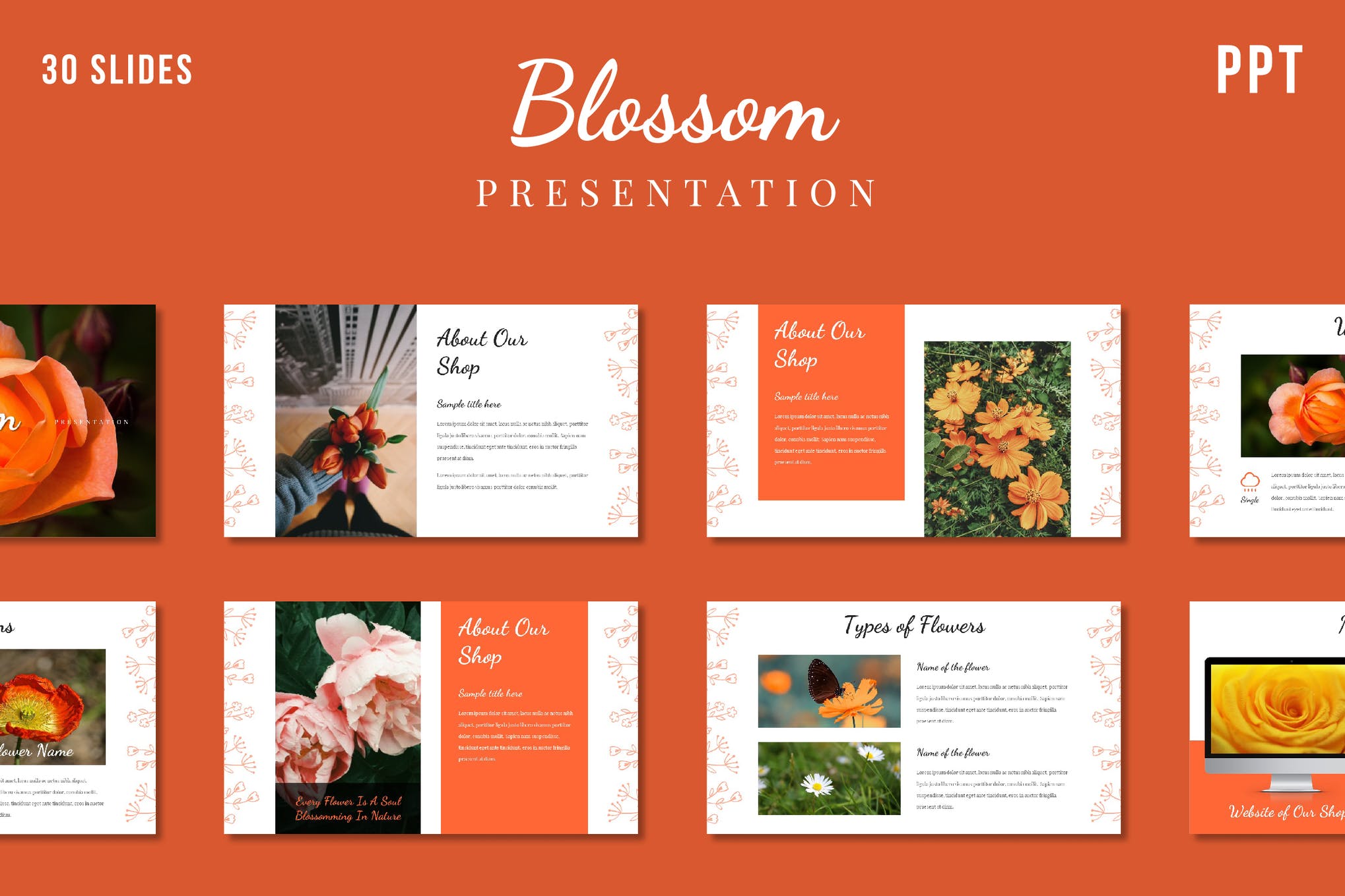 summer PowerPoint template