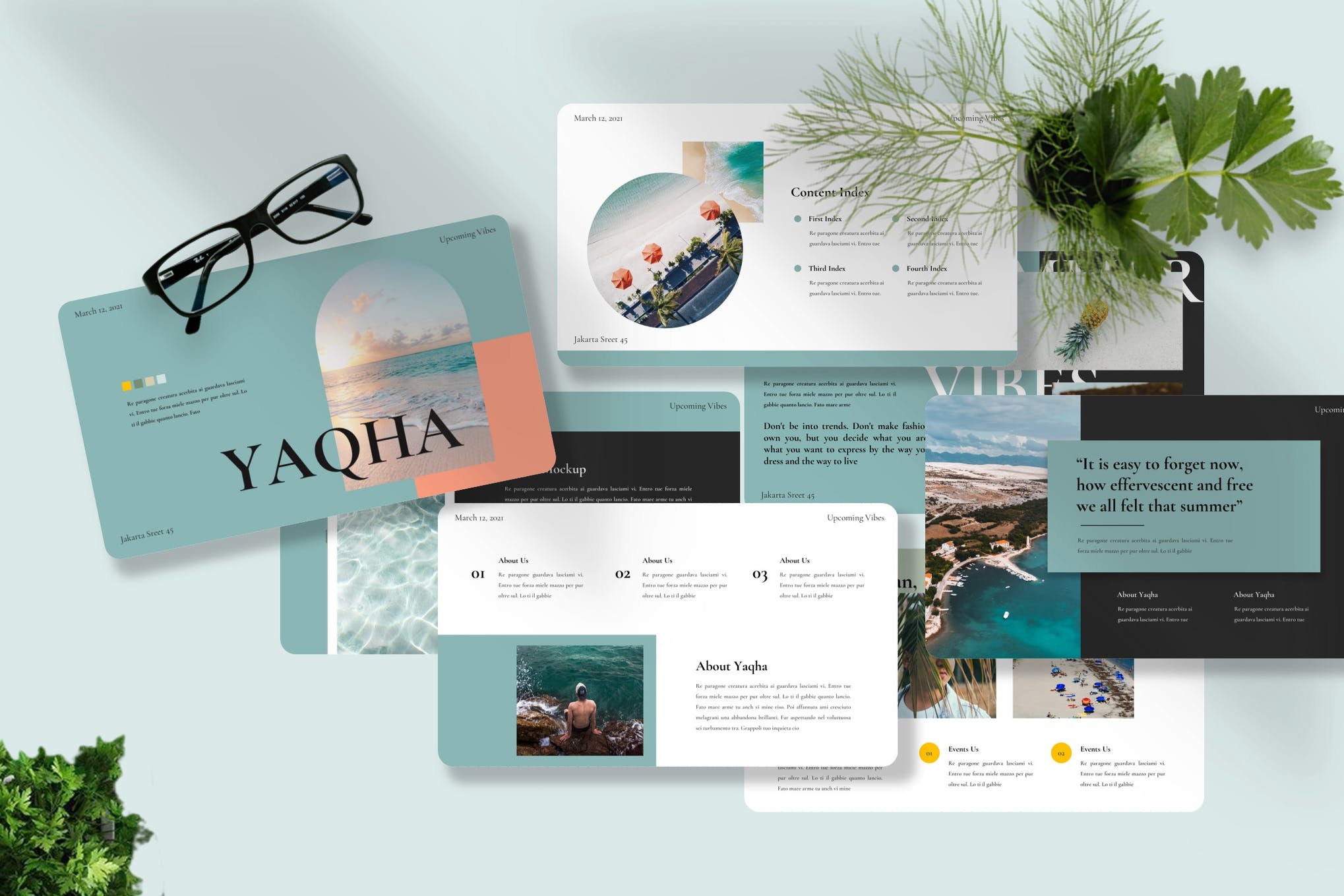 summer PowerPoint template