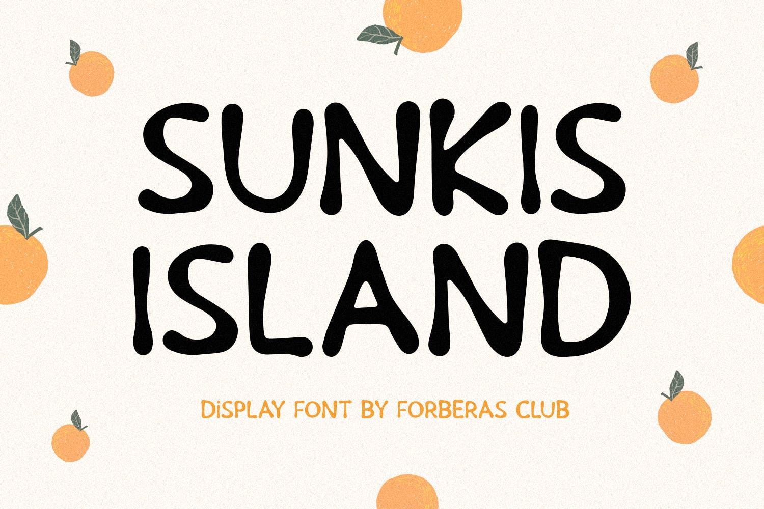 Sunkis Island - Handwritten Script Font