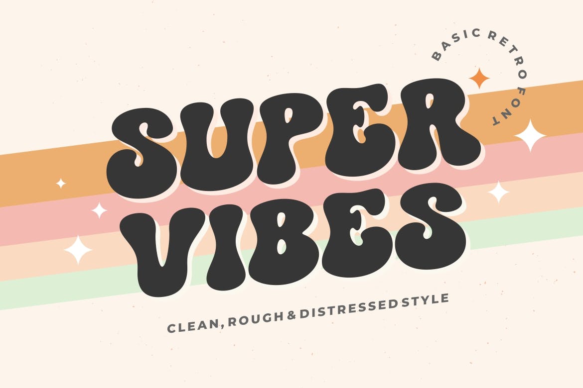 Super Vibes 70s Font