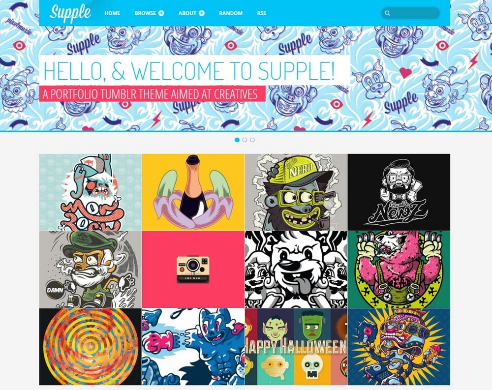 supple-tumblr-portfolio-theme