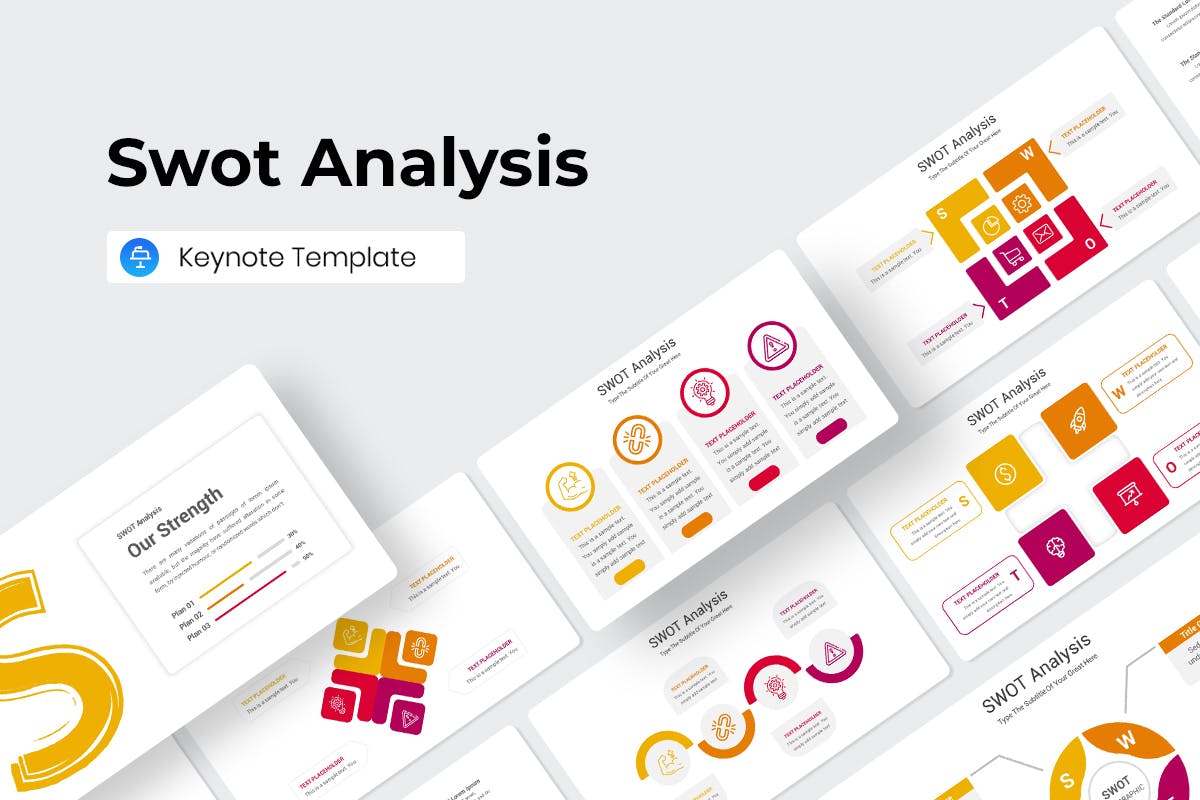 SWOT Analysis Keynote Template