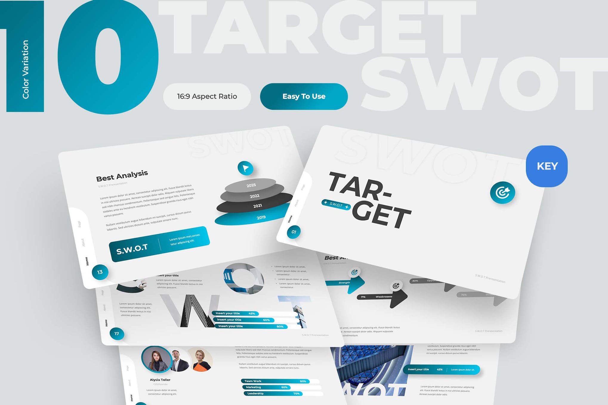 Target SWOT Data Analysis Keynote